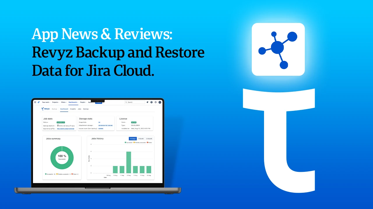 App Reviews — Revyz Backup and Restore Data for Jira Cloud